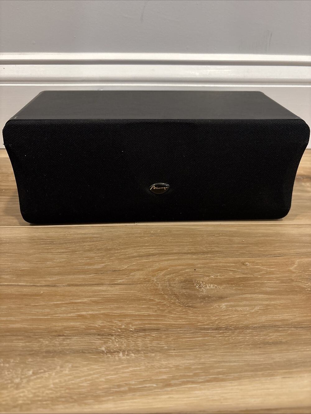 Mirage AVS-100 Center Speaker Tested & Works Black 10.5x5x4